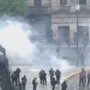 Marcha universitaria: más de 20 detenidos y ocho efectivos heridos tras los enfrentamientos en el Congreso