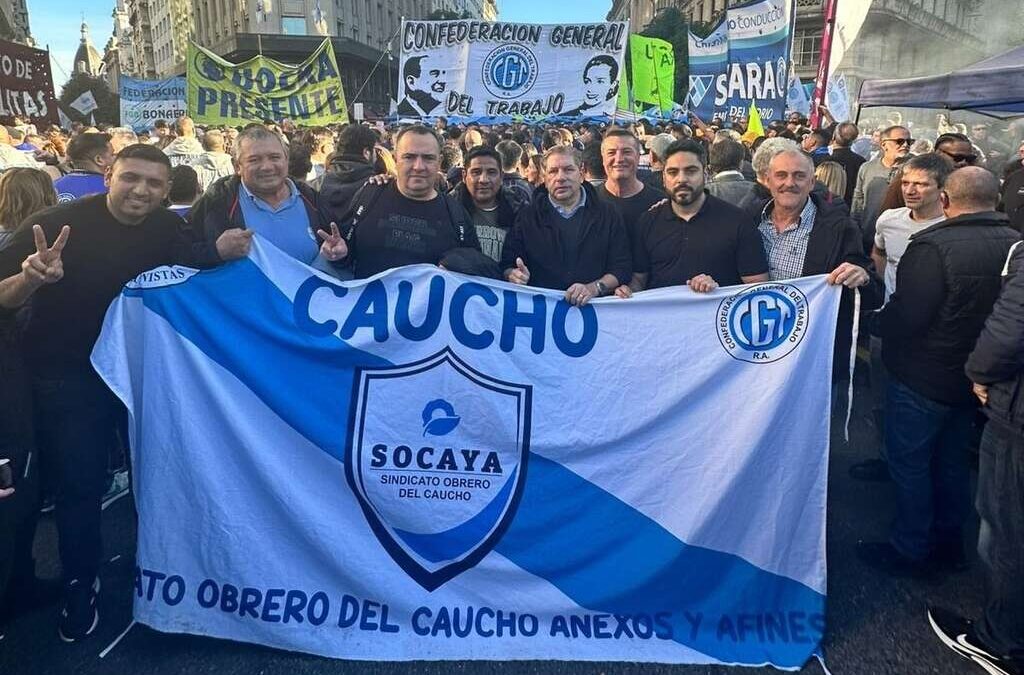 Trabajadores del caucho: SOCAYA logró un nuevo acuerdo salarial cuatrimestral para gomerías y centros de reconstrucción de neumáticos