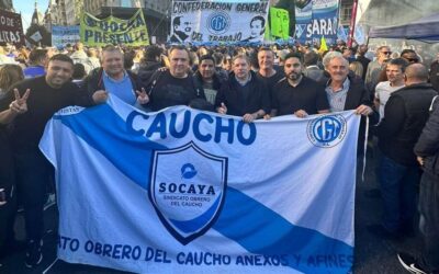 Trabajadores del caucho: SOCAYA logró un nuevo acuerdo salarial cuatrimestral para gomerías y centros de reconstrucción de neumáticos