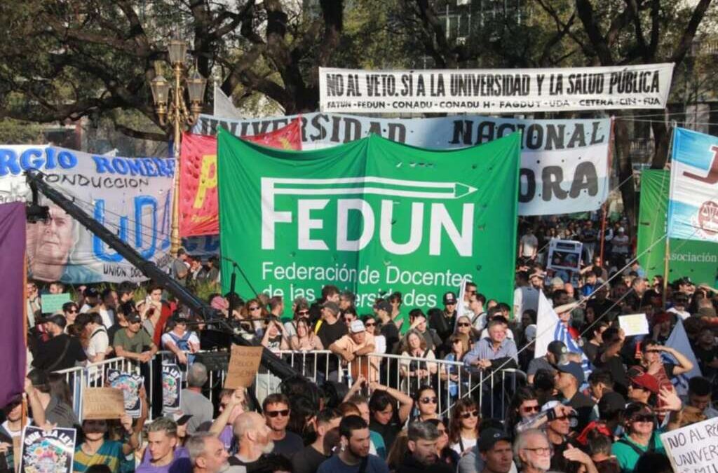 FEDUN realizará un paro y una vigilia en el Congreso cuando se trate el presupuesto 2027